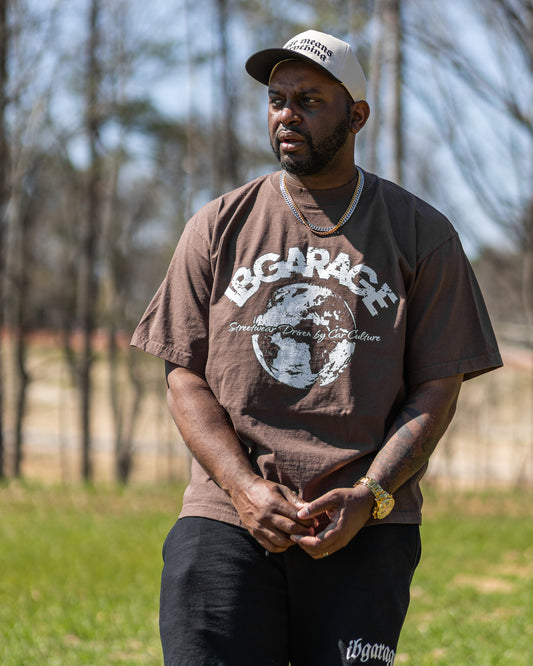iBGarage World Tee Mocha Brown