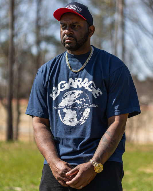 iBGarage World Tee Midnight Navy