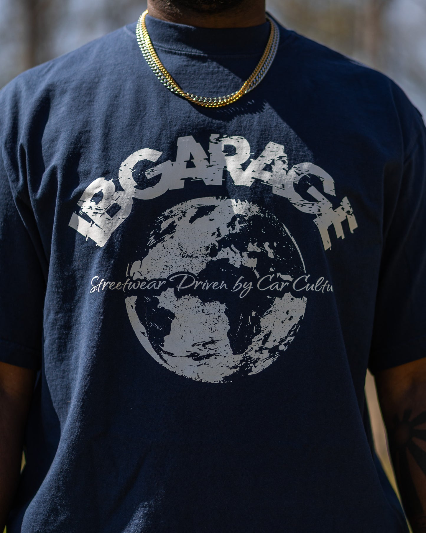 iBGarage World Tee Midnight Navy