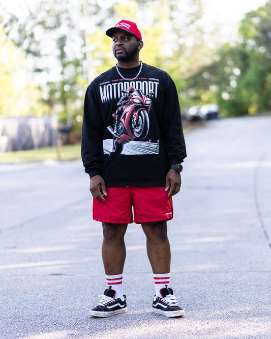 Motorsport Sport Bike Long Sleeve Tee