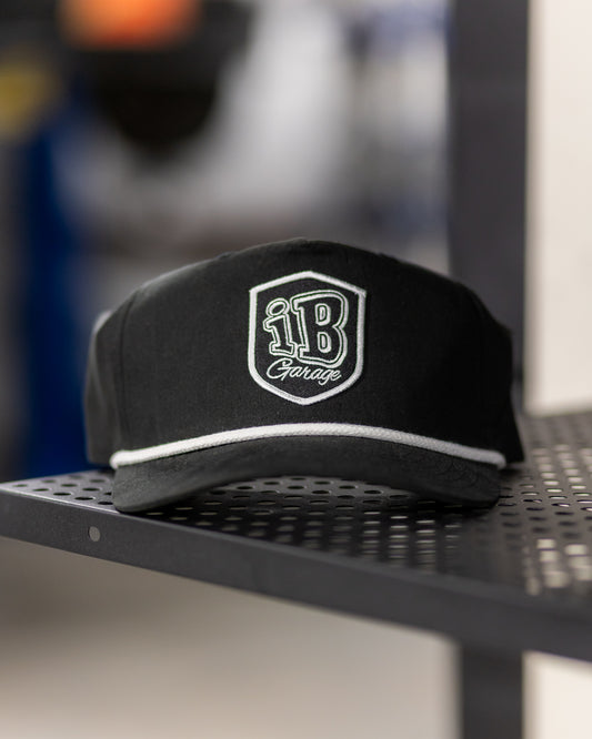 IBG Rope Hat Faded Black