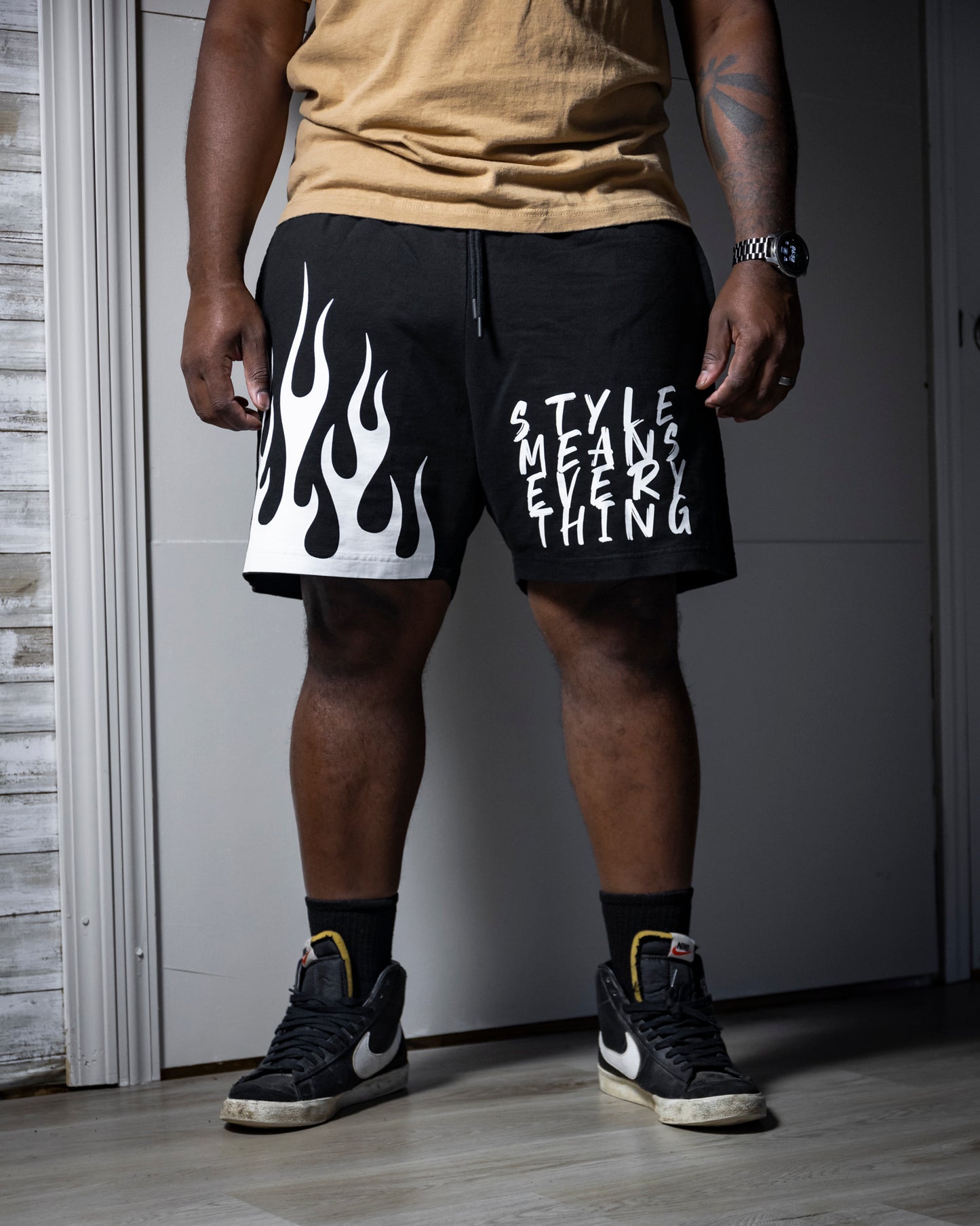 Hotrod Flame Shorts