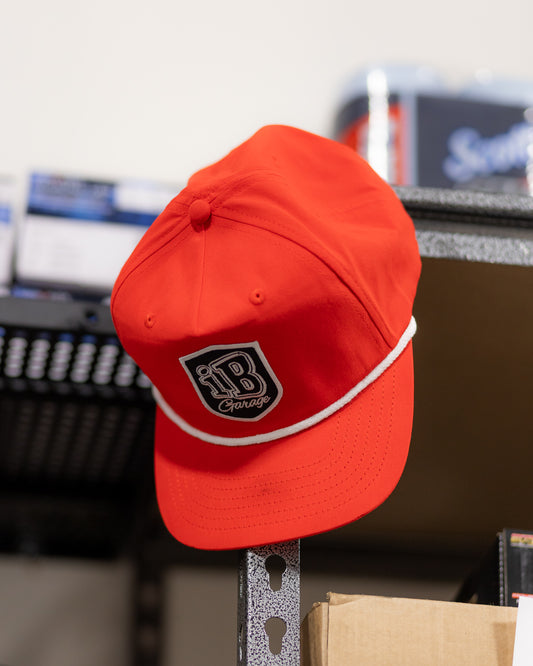 IBG Rope Hat Faded Red