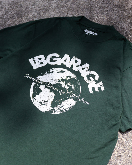 iBGarage World Tee Forest Green