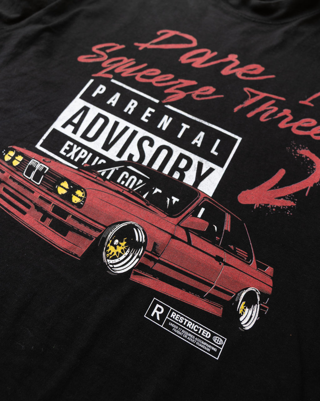 Cherry M3 E30 Black Tee