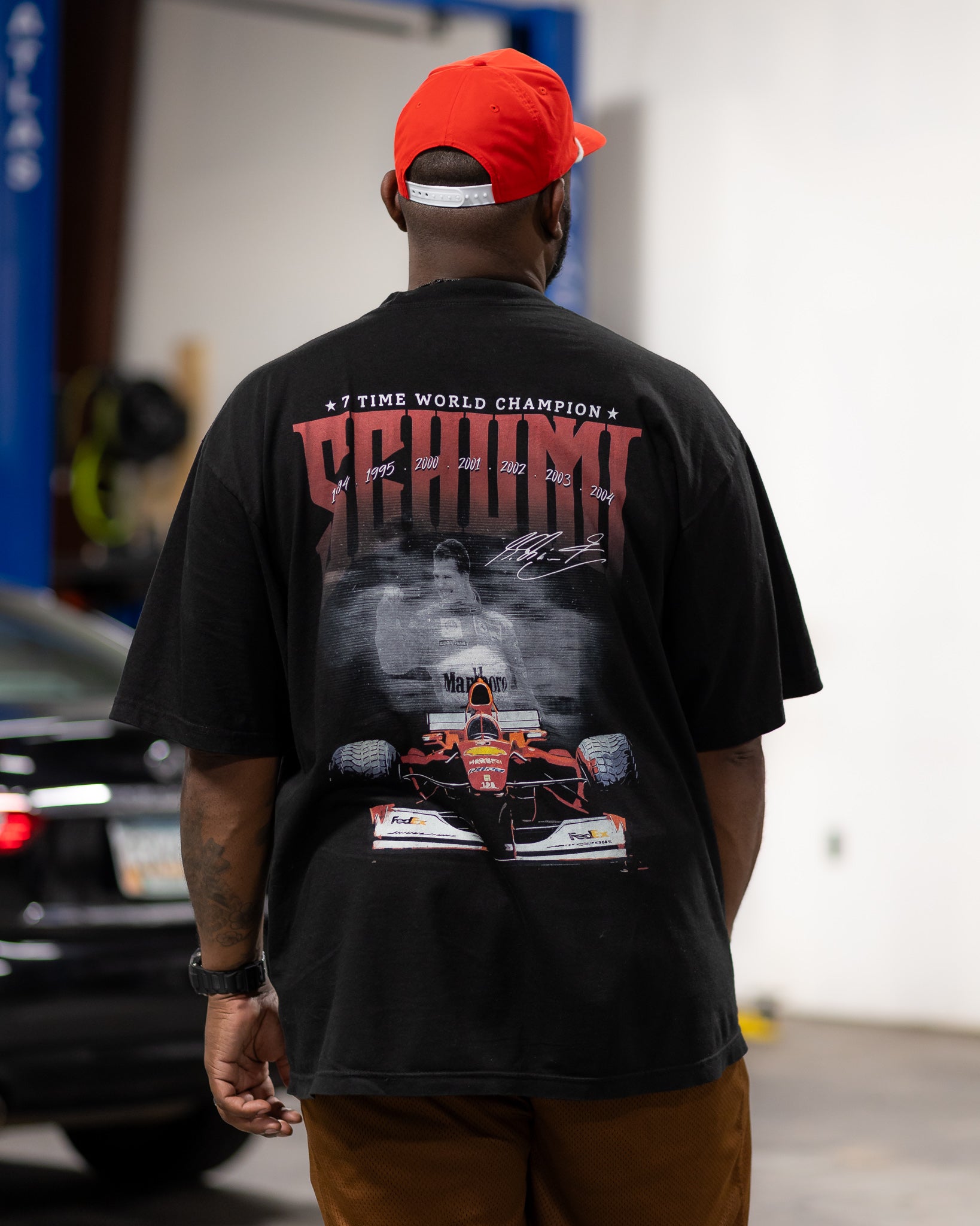 schumi top gear Schumi 7 Time Champion Tee – iB Garage