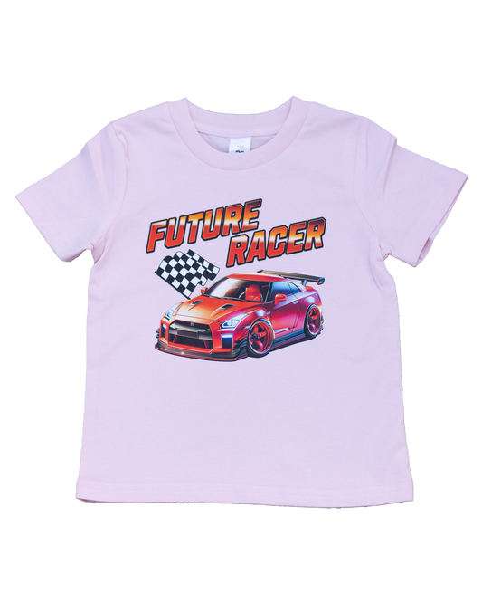 Kids Future Racer Tee Pink