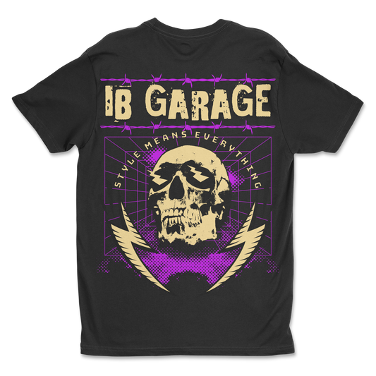 ib garage skull style means everything tshirt