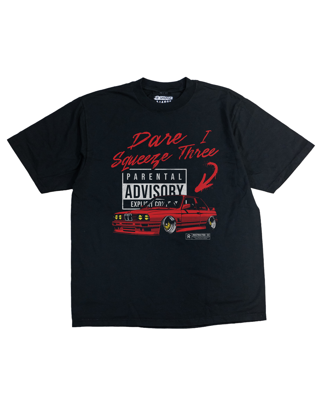 Cherry M3 E30 Black Tee