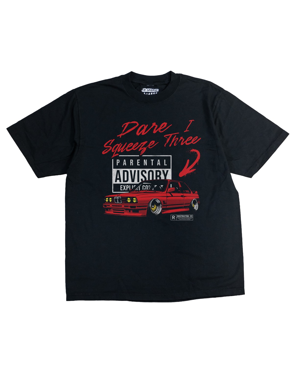 Cherry M3 E30 Black Tee