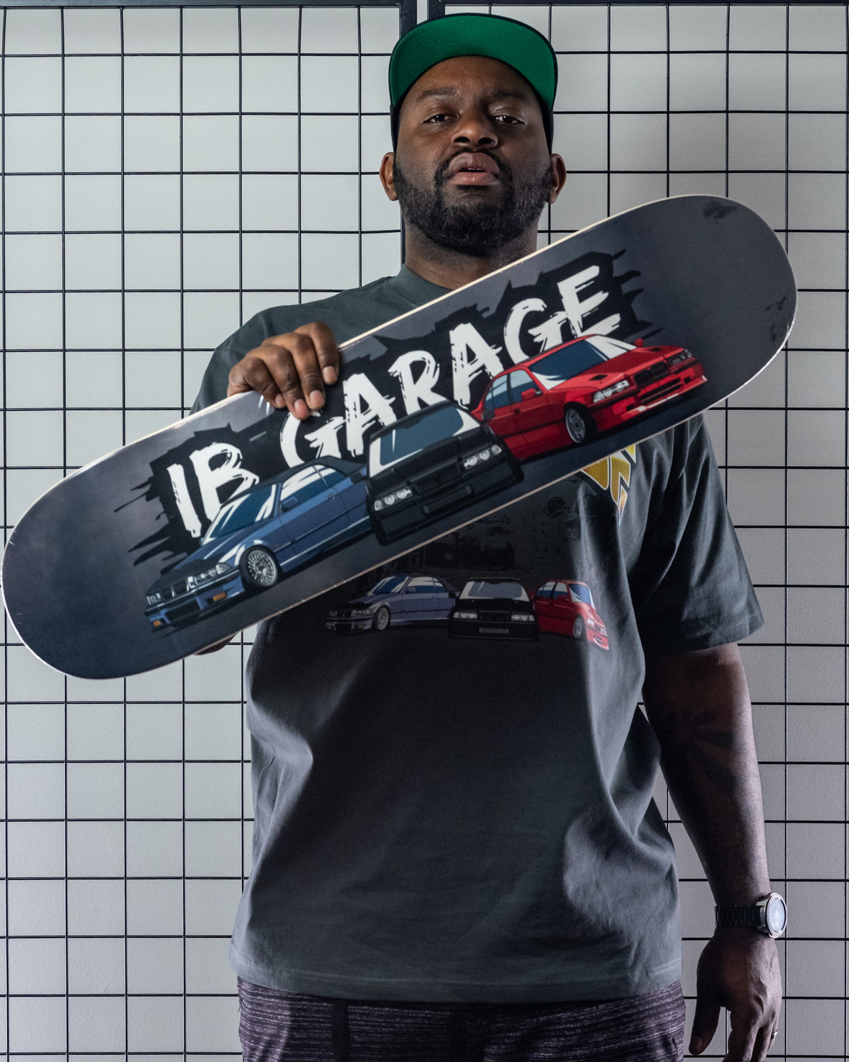 E36 Trio Skate Deck