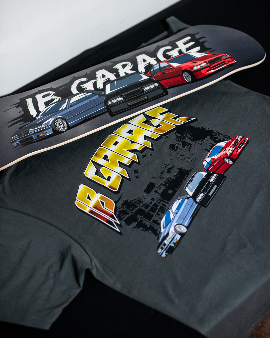 E36 Trio Skate Deck