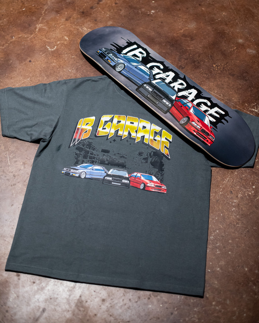E36 Trio Skate Deck