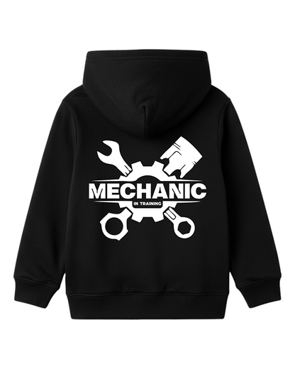 Mechanic in Training Kid Zip Hoodie