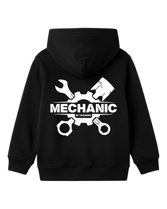 Mechanic in Training Kid Zip Hoodie