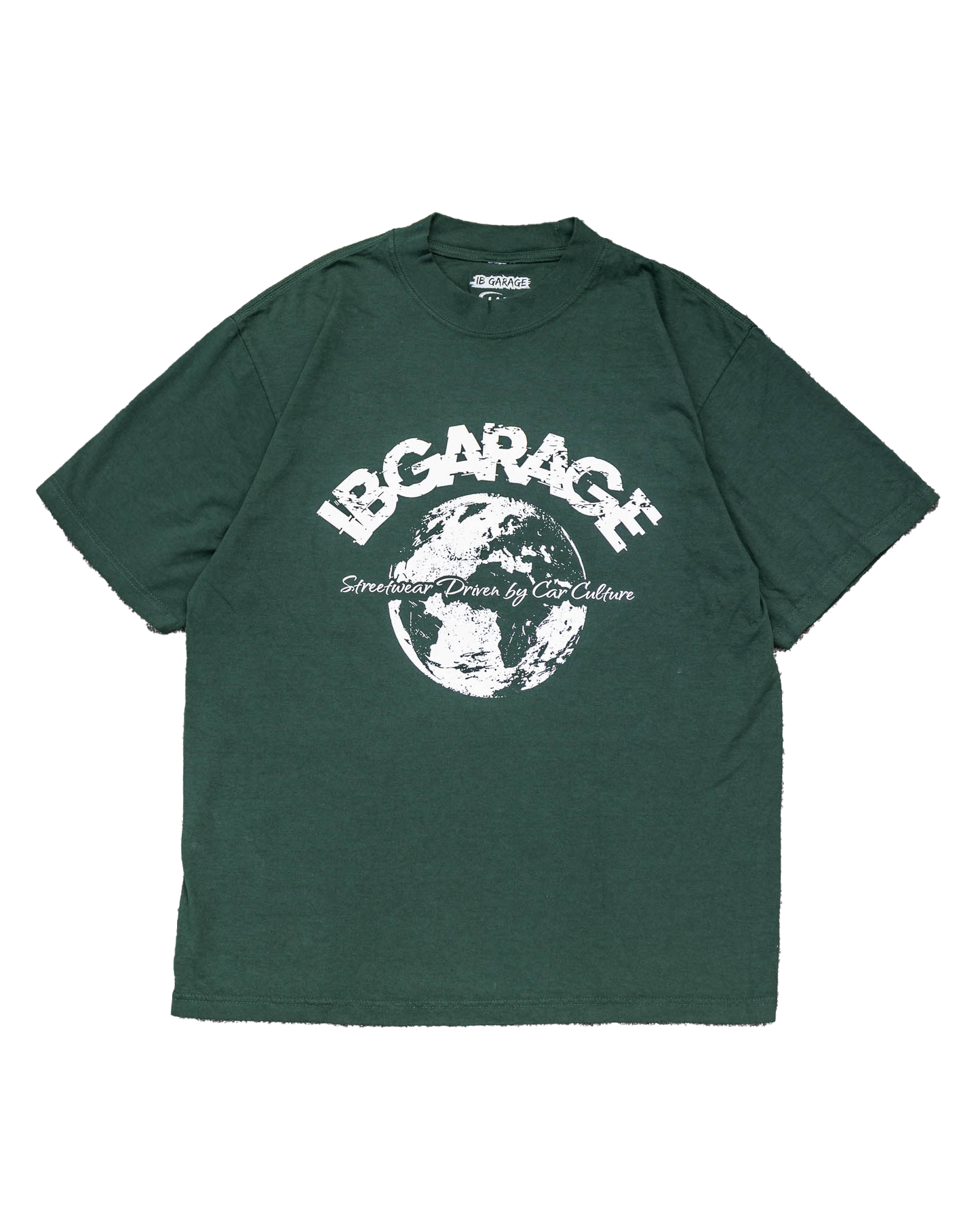 iBGarage World Tee Forest Green