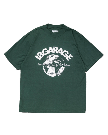 iBGarage World Tee Forest Green