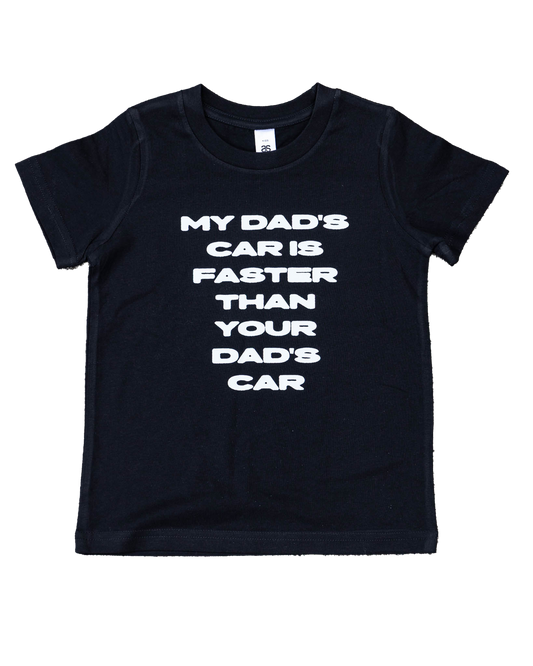 Kids Dads Car Faster