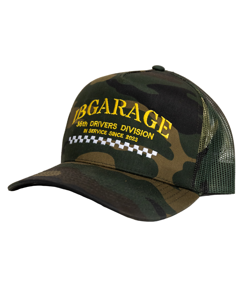 Military Camo Mesh Hat
